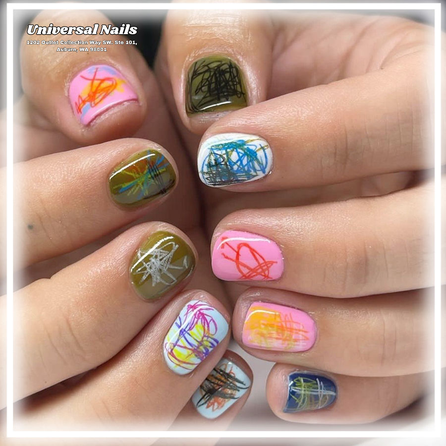 Amazing work at Universal Nails in Auburn, Washington, 98001